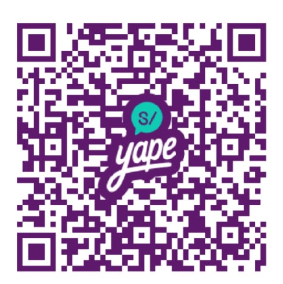 Código QR de Yape para apoyar EMI